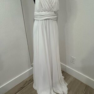 Lulu's White Maxi Dress